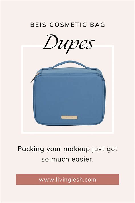 beis makeup bag dupe|large makeup organizer bag.